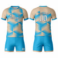 Custom Sublimated Short Sleeve Soccer Uniform Set – Jersey & Shorts