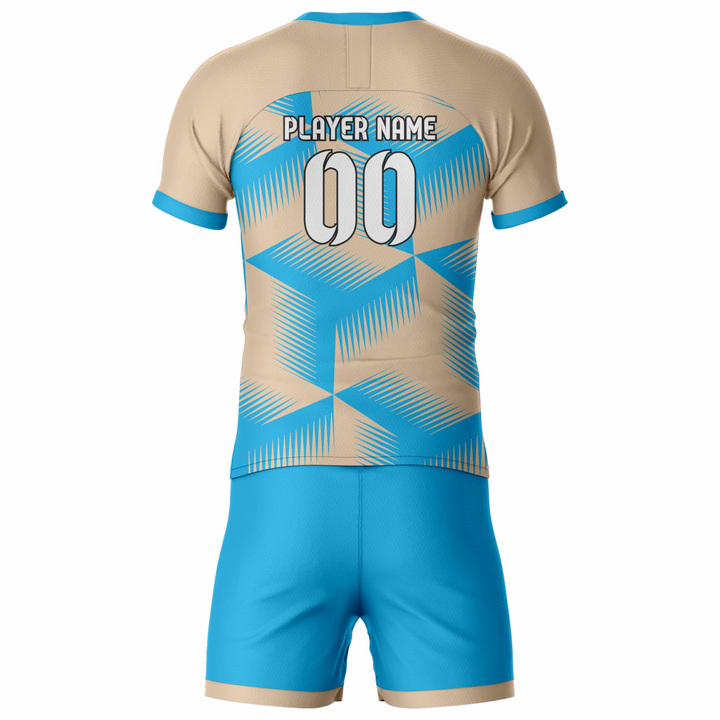 Custom Sublimated Short Sleeve Soccer Uniform Set – Jersey & Shorts