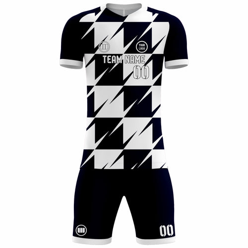 Custom Sublimated Short Sleeve Soccer Uniform Set – Jersey & Shorts