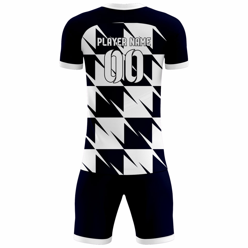 Custom Sublimated Short Sleeve Soccer Uniform Set – Jersey & Shorts