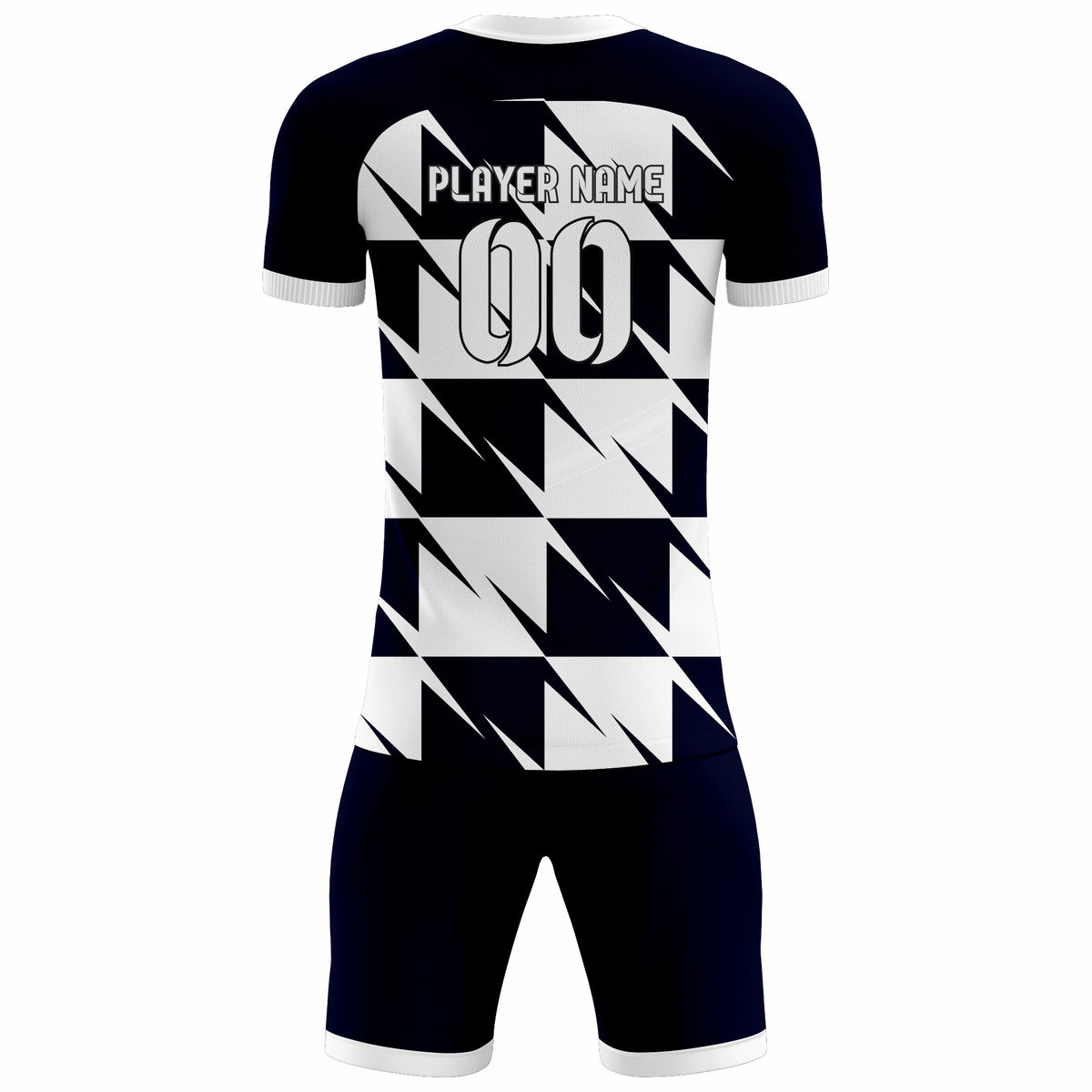 Custom Sublimated Short Sleeve Soccer Uniform Set – Jersey & Shorts