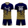 Custom Sublimated Short Sleeve Soccer Uniform Set – Jersey & Shorts