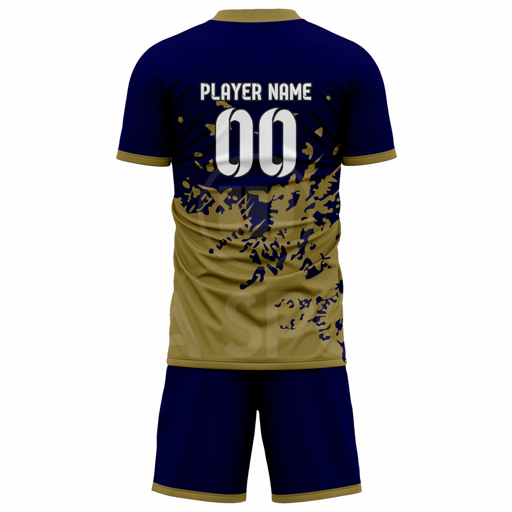 Custom Sublimated Short Sleeve Soccer Uniform Set – Jersey & Shorts