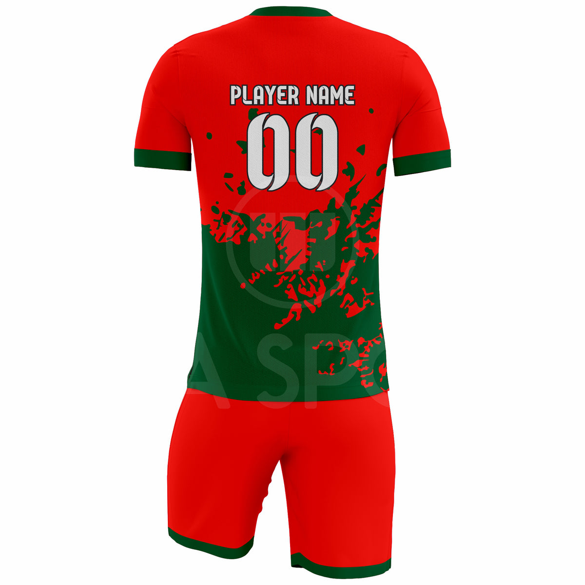 Custom Sublimated Short Sleeve Soccer Uniform Set – Jersey & Shorts