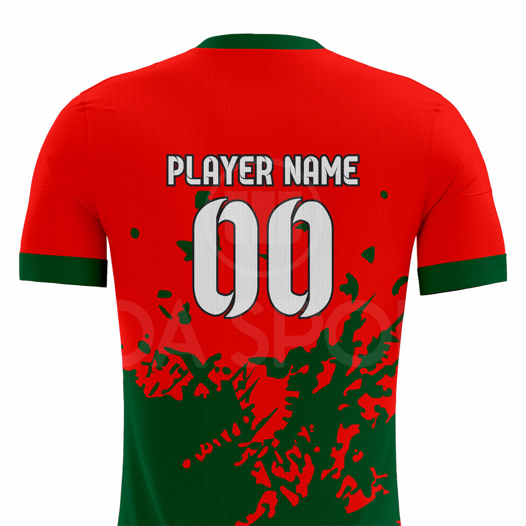 Custom Sublimated Short Sleeve Soccer Uniform Set – Jersey & Shorts