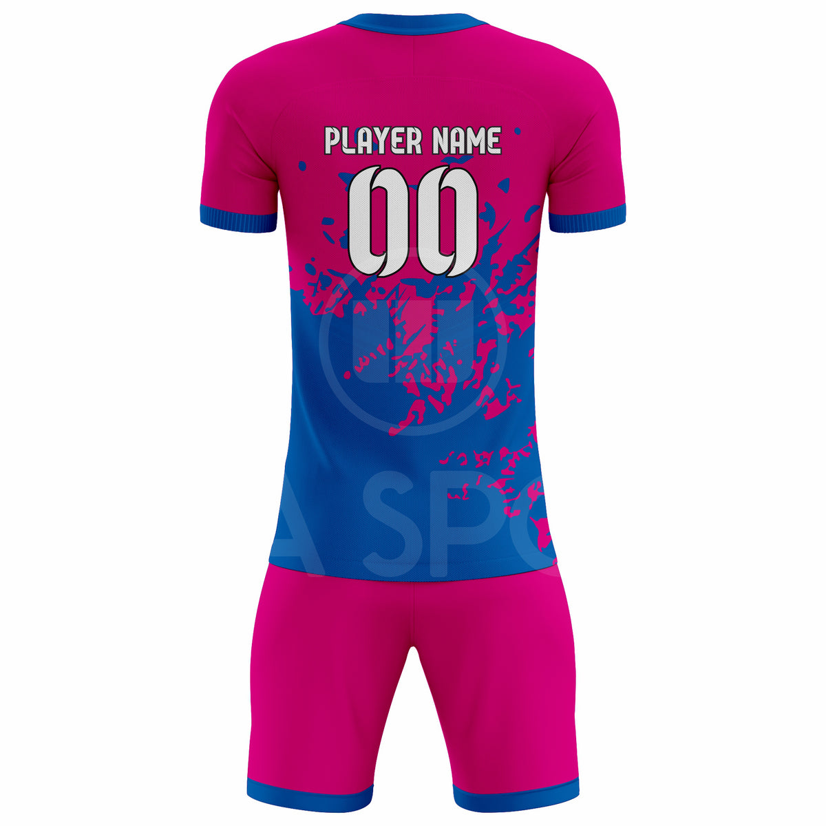 Custom Sublimated Short Sleeve Soccer Uniform Set – Jersey & Shorts